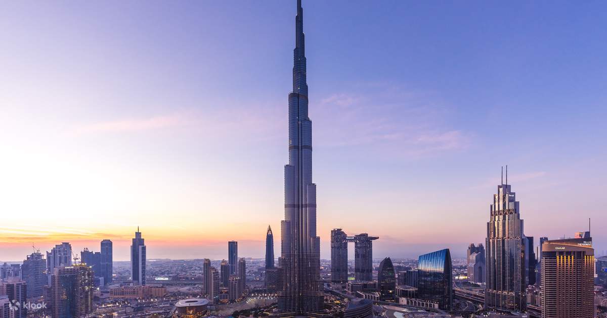 Burj Khalifa observation deck view